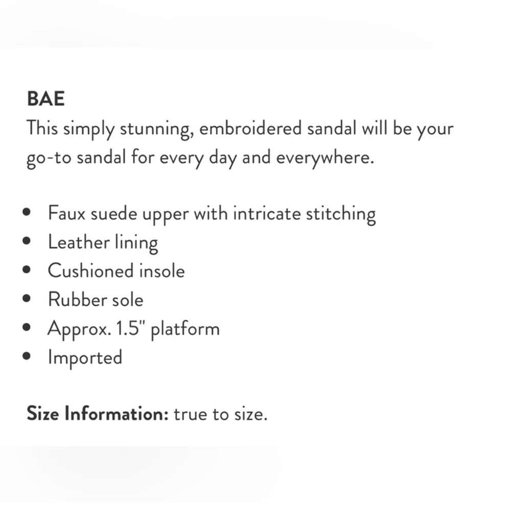 NIB J/SLIDES BAE Light Blue Faux Suede Sandal ANTHROPOLOGIE - Picture 5 of 11